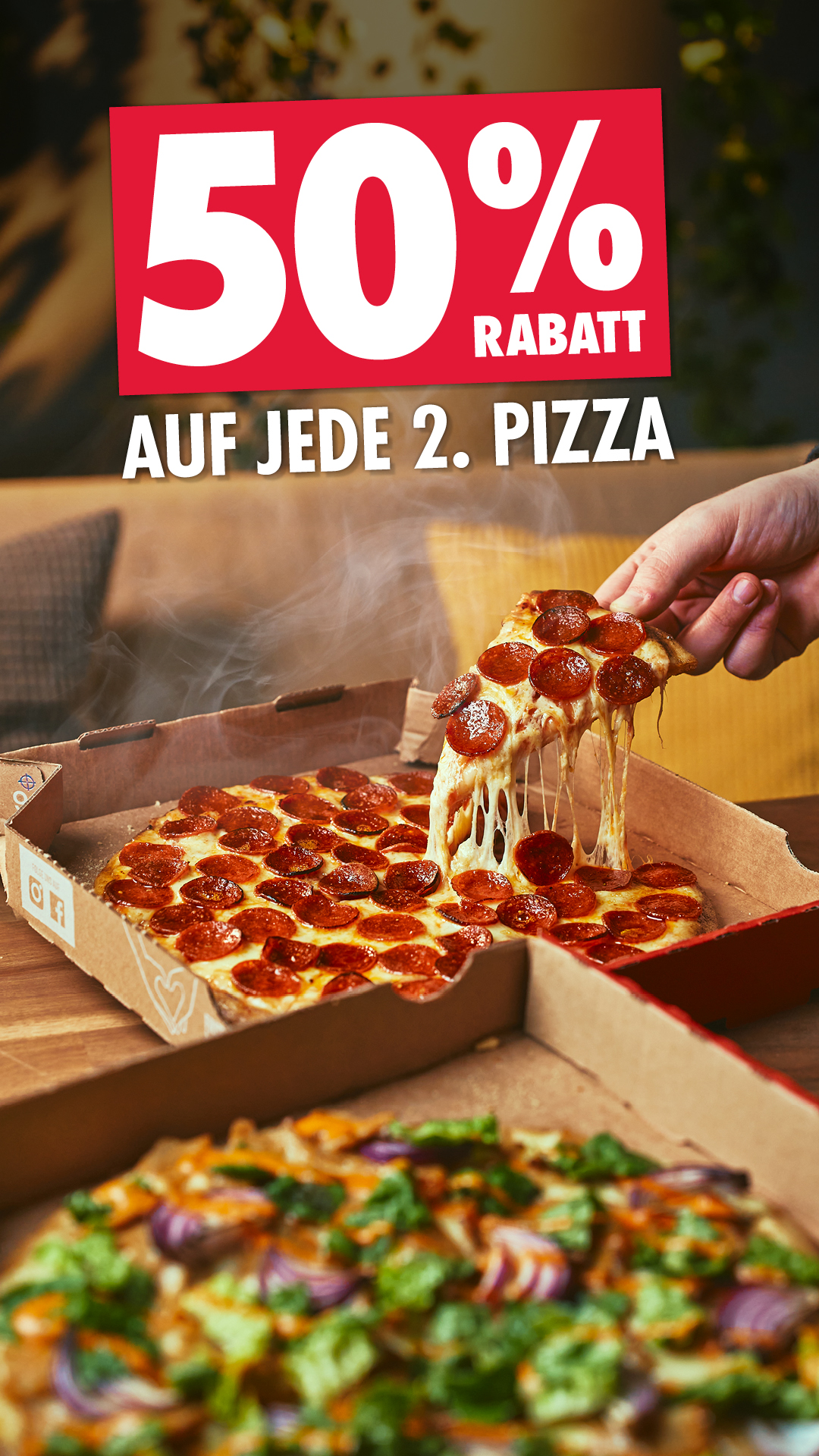 Domino's Pizza Deutschland Facebook ad
