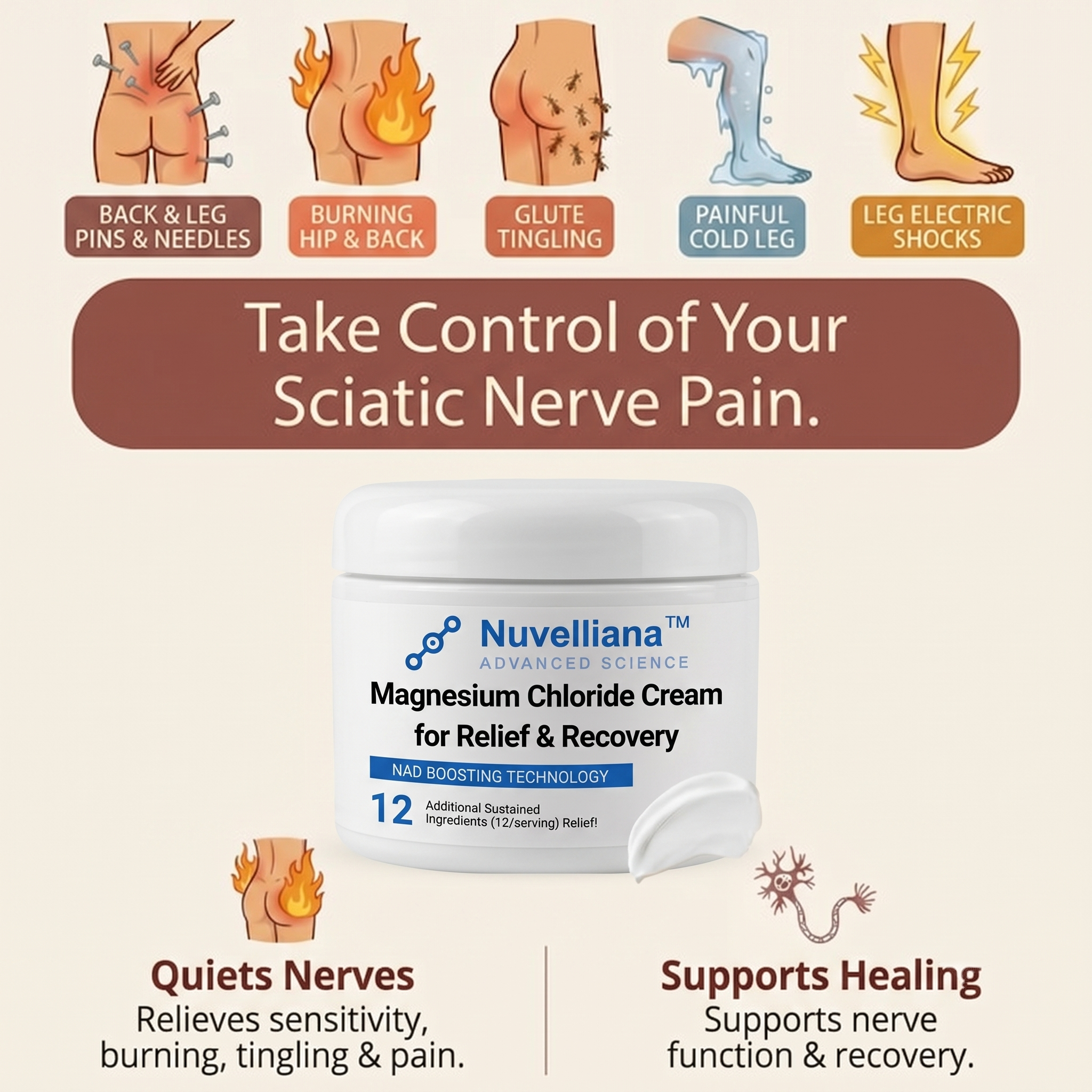 Barrier Bliss Facebook ad: Put an End to Sciatic Nerve Pain for Good?