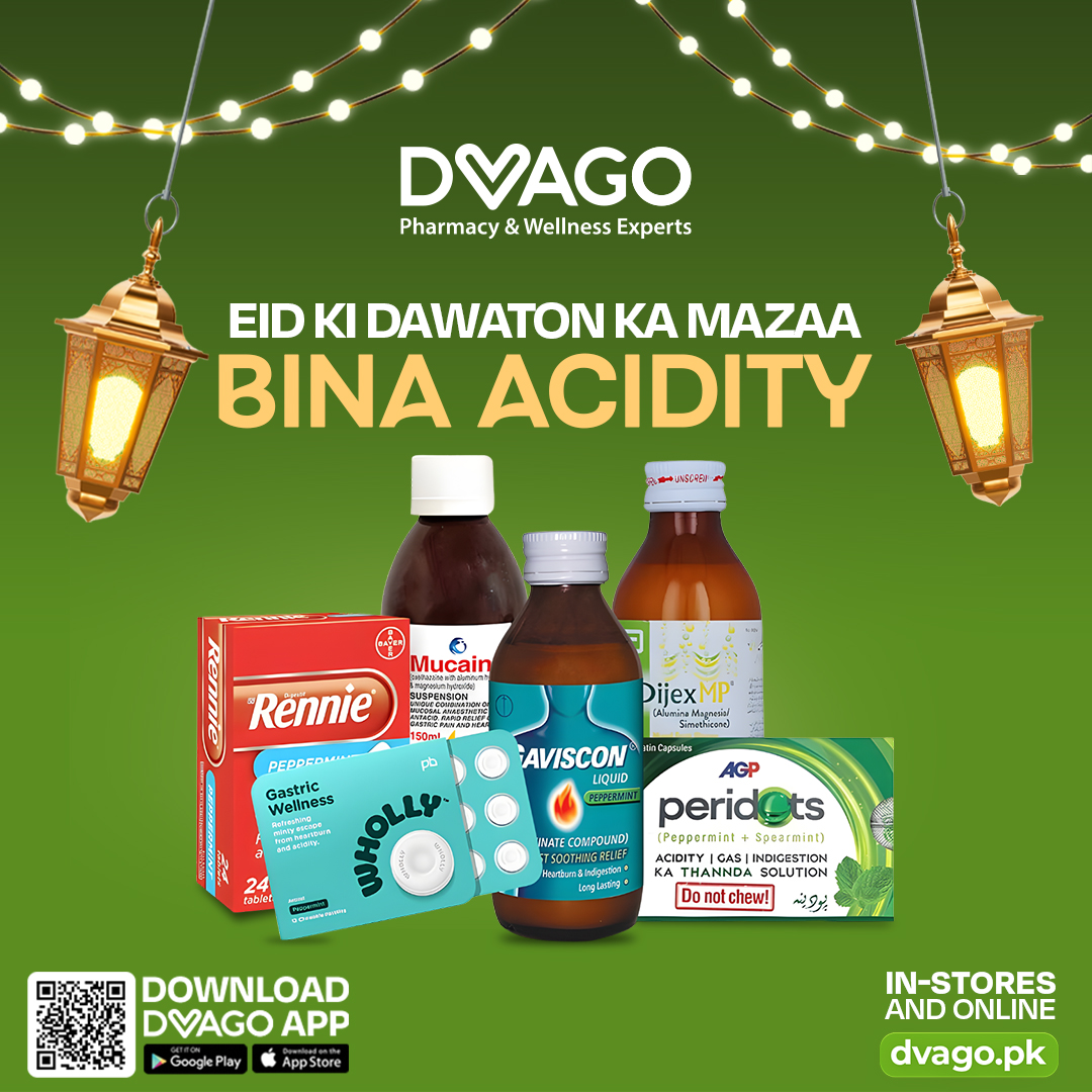 DVAGO Facebook ad: Eid means delicious dawats, celebrations, and looking your…