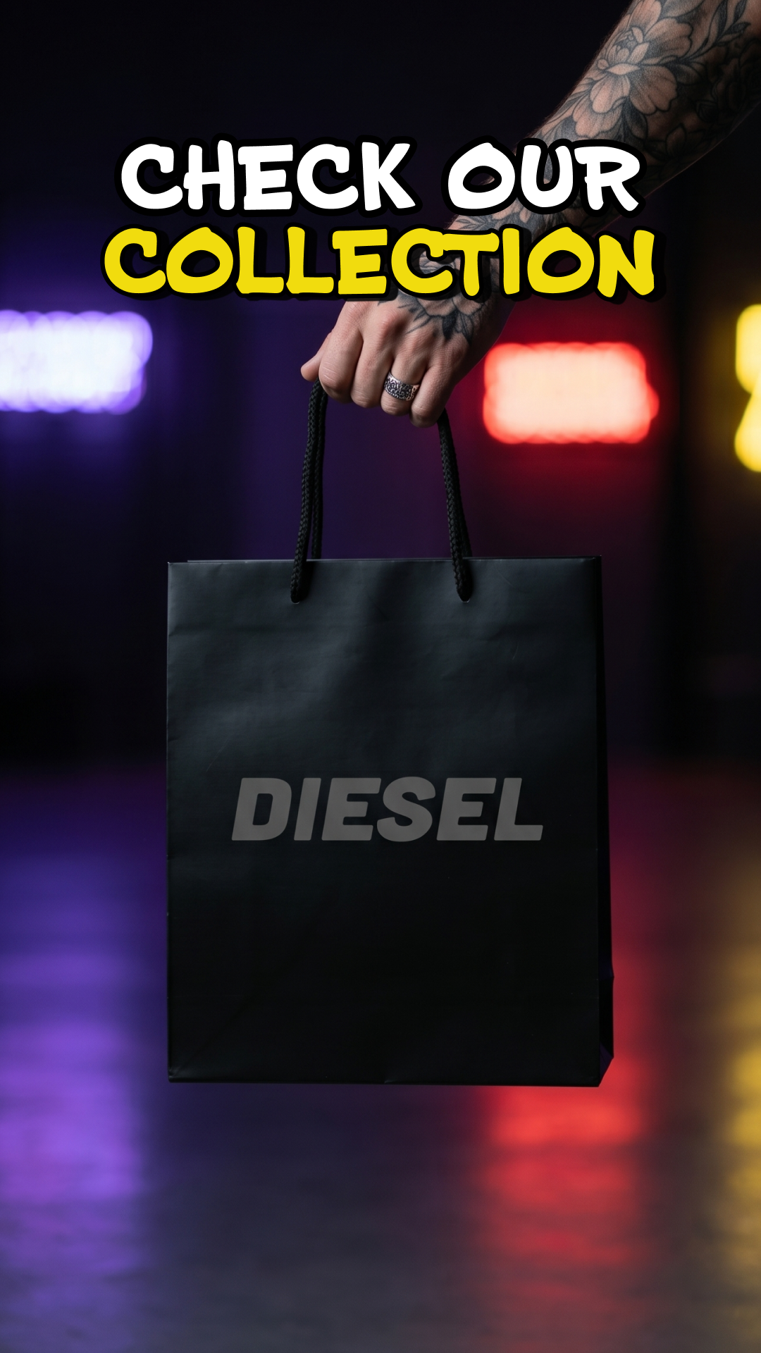 Diesel D. Facebook ad