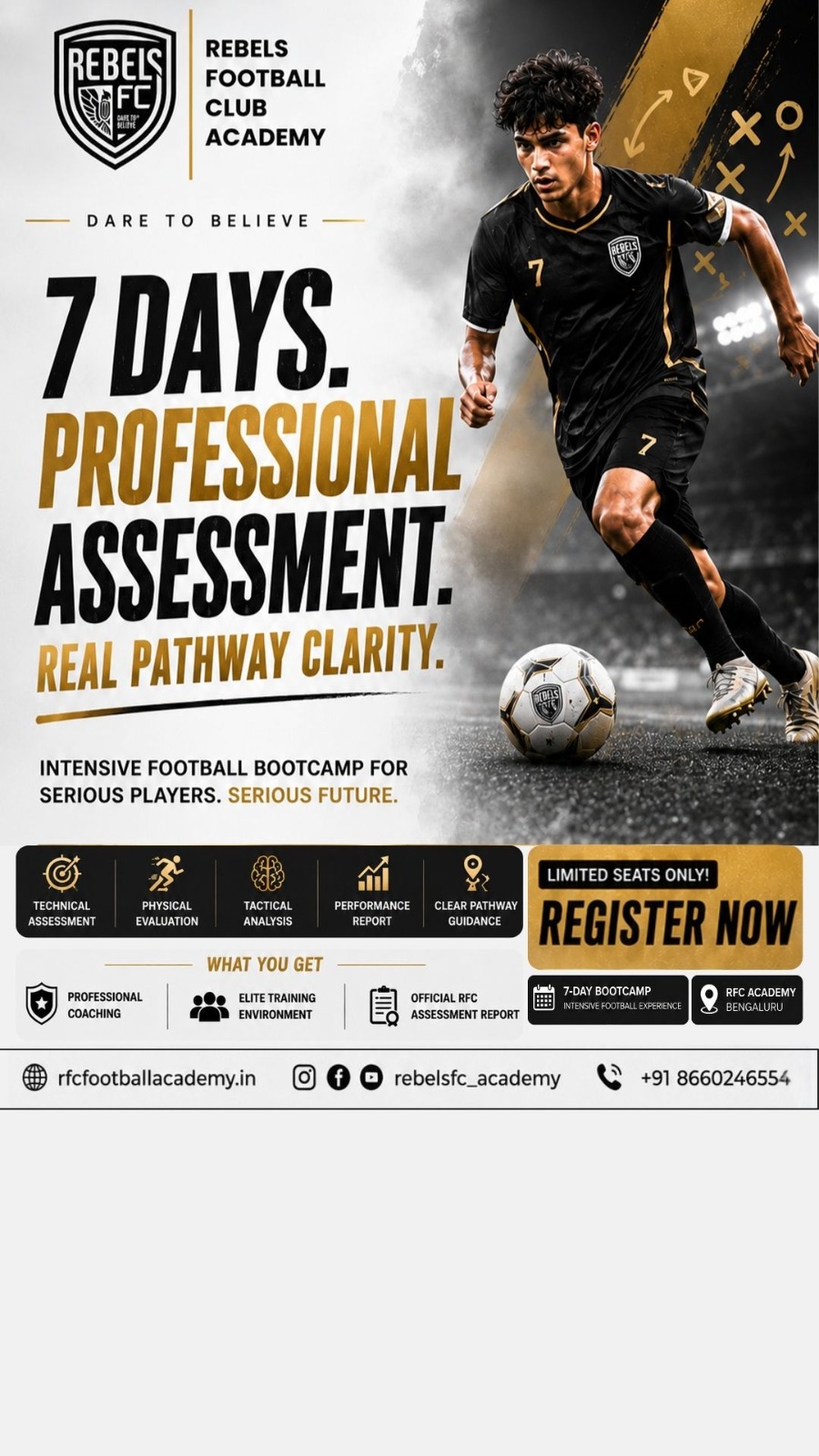 RFC Football Academy Facebook ad