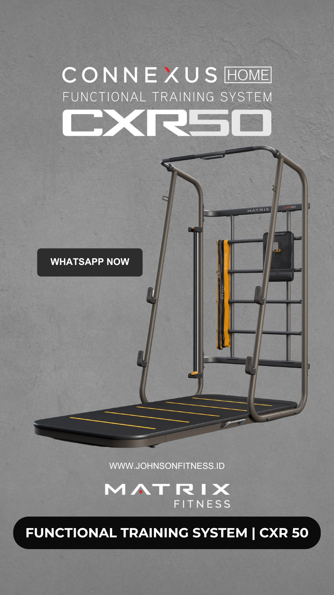 Johnson Fitness Indonesia Facebook ad from Nov 6, 2024