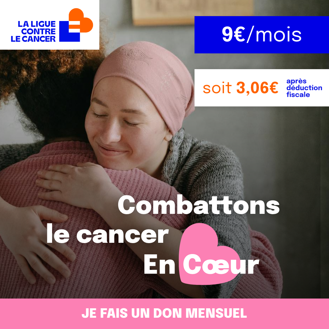 La Ligue contre le cancer Facebook ad