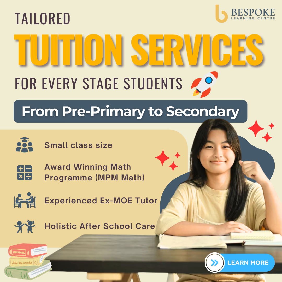 Bespoke Learning Centre Facebook ad