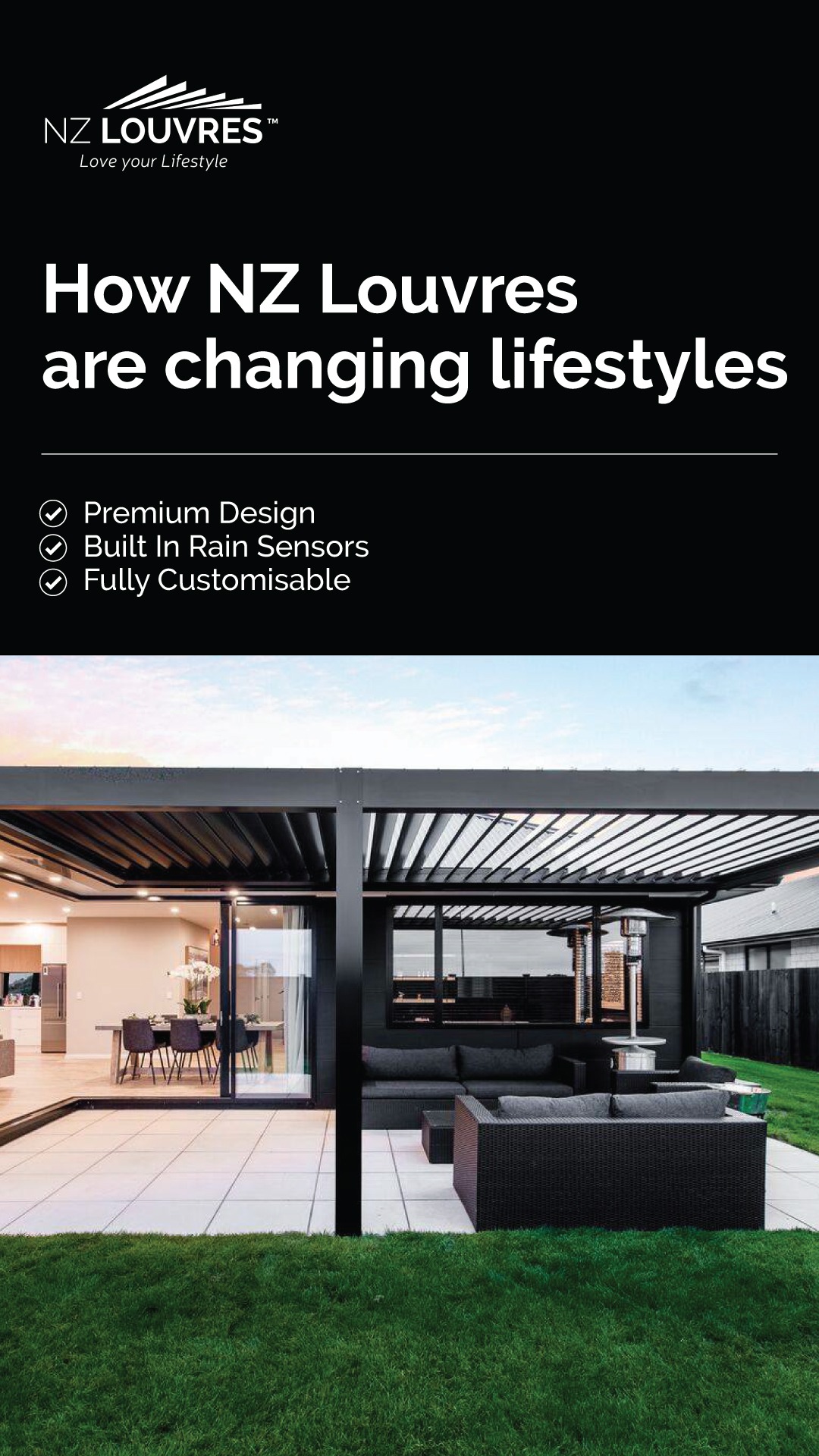 NZ Louvres Facebook ad