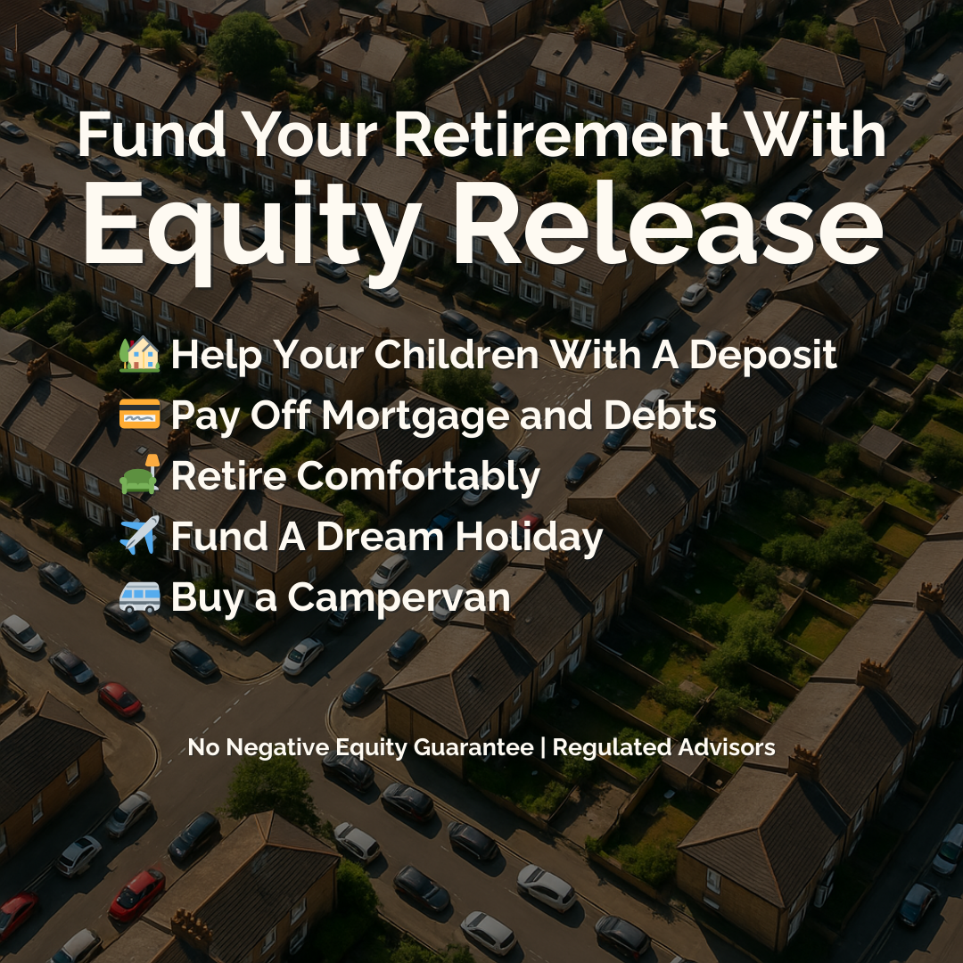 The Home Review Facebook ad: Free Equity Release Calculator!