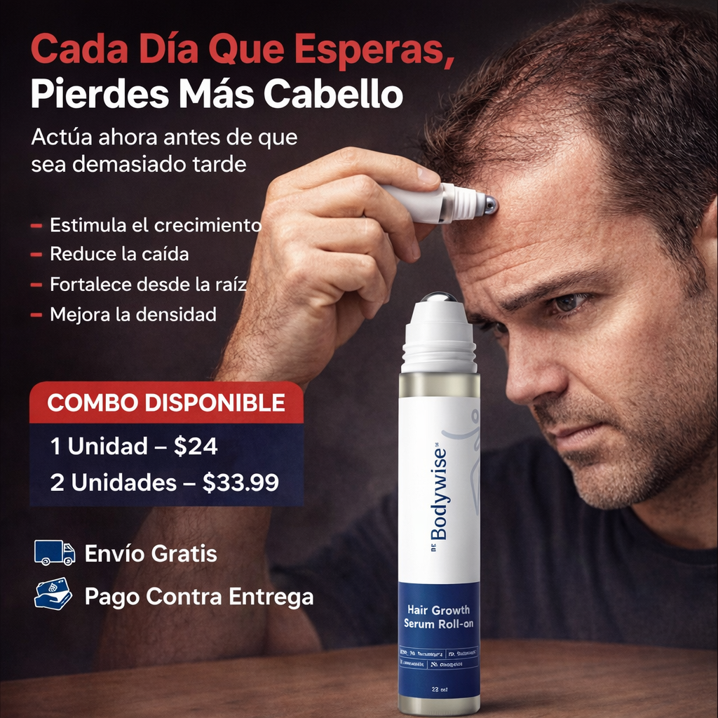 Vida Activa Ec Facebook ad: ¿Tu cabello está cediendo terreno?