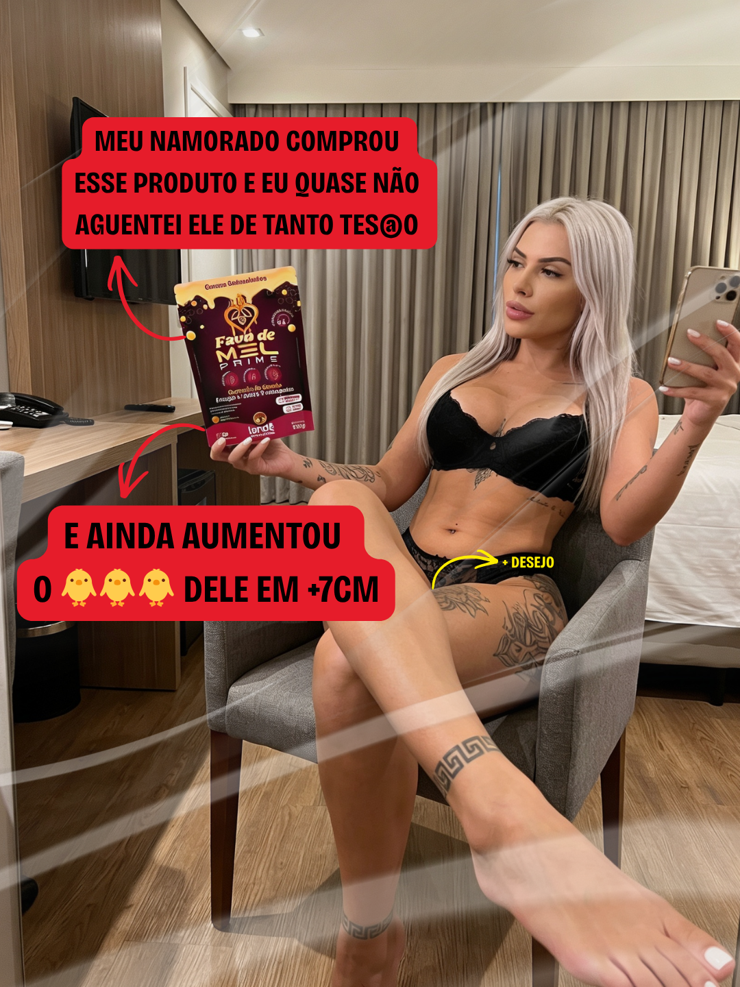 Iandê Suplementos Brasil Facebook ad: Favo de Mel Prime | Goma Estimulante, Iandê Suplementos