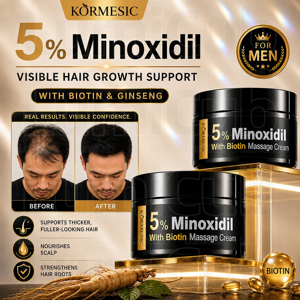 Kormesic0.ph Facebook ad: Minoxidil Hair Energy