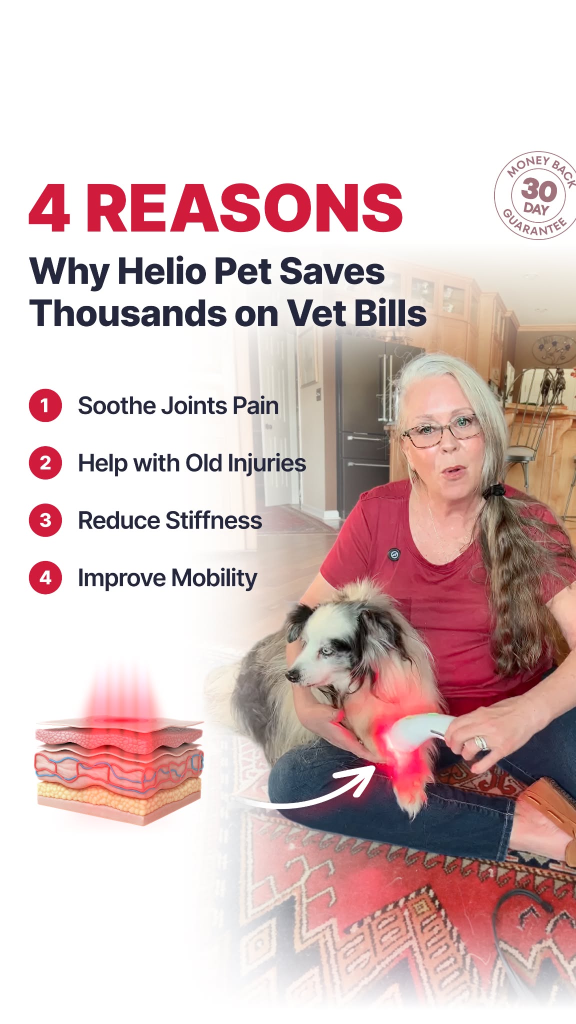 Helio Pet Facebook ad