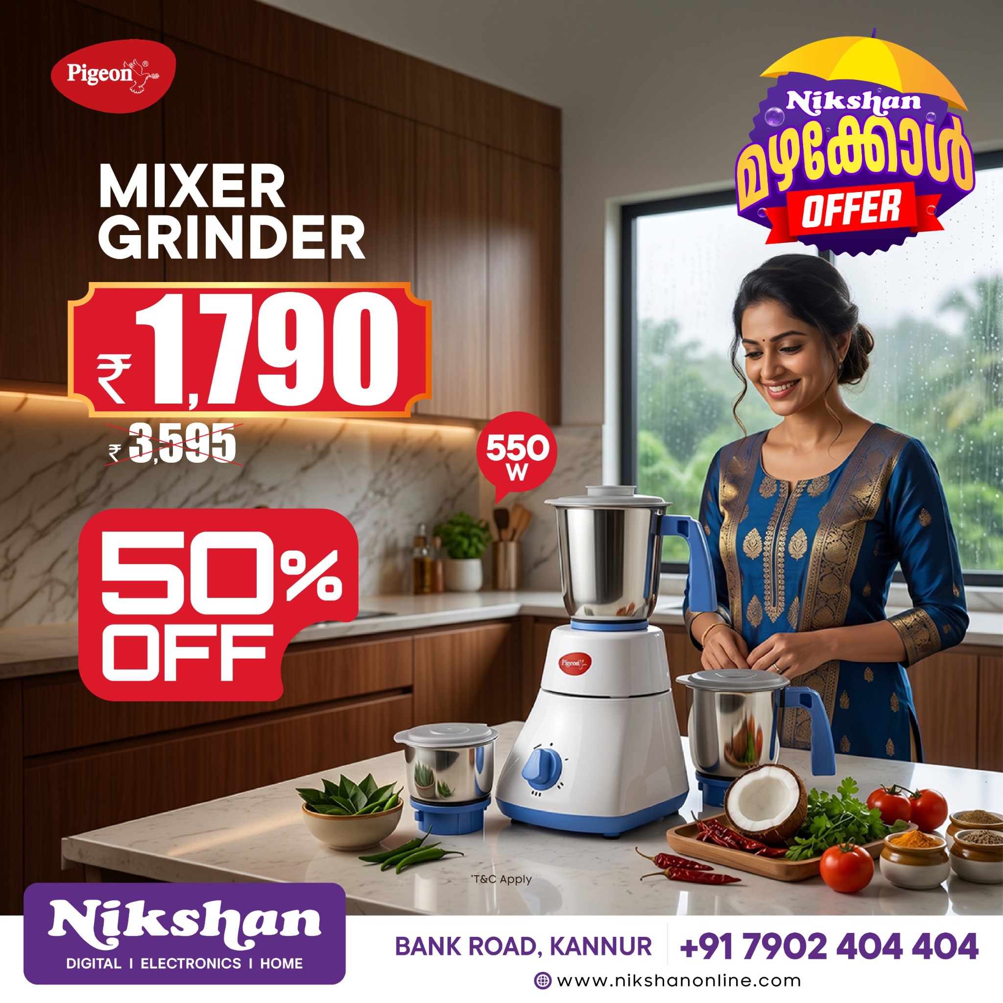 Nikshan Electronics Facebook ad