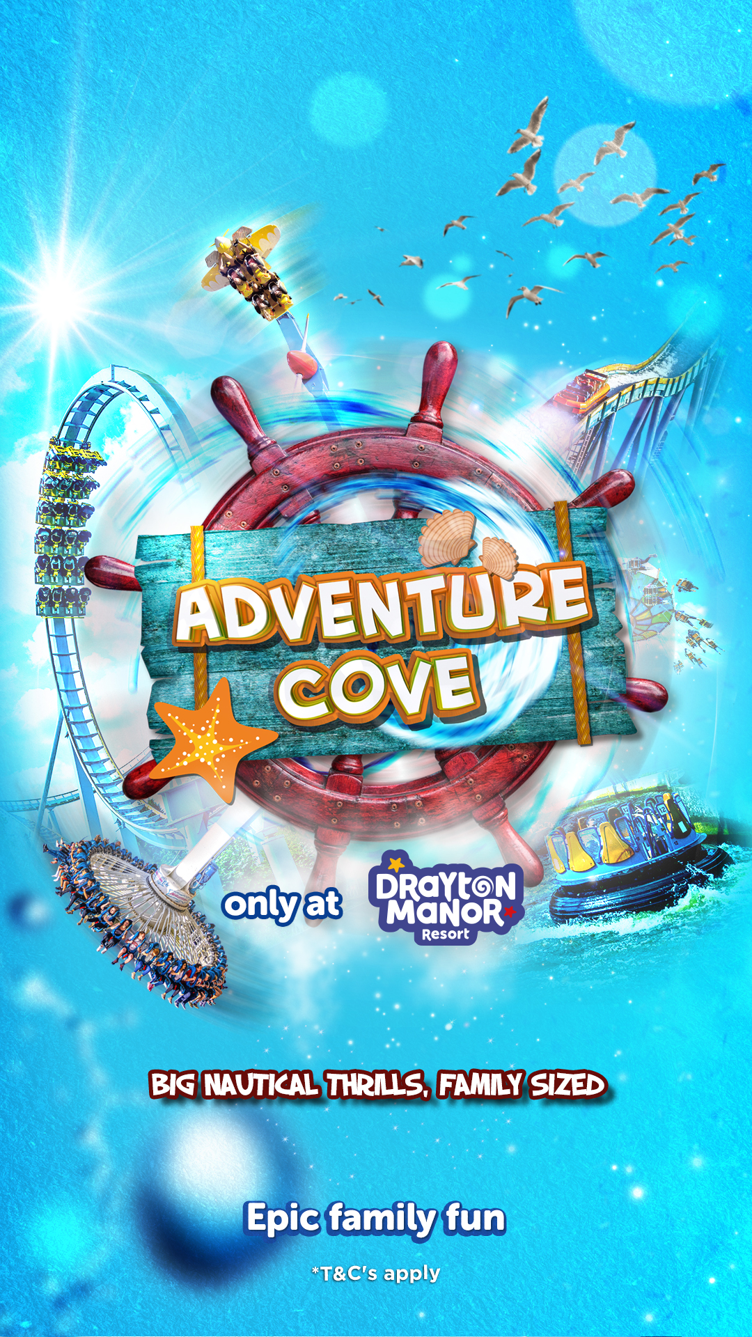 Drayton Manor Facebook ad from Jun 5, 2026
