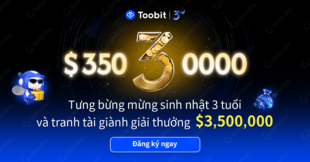 Toobit Facebook ad: Đăng Ký Sớm Nhận Ngay 30 USDT - Cuộc Chiến 3 Năm Toobit!