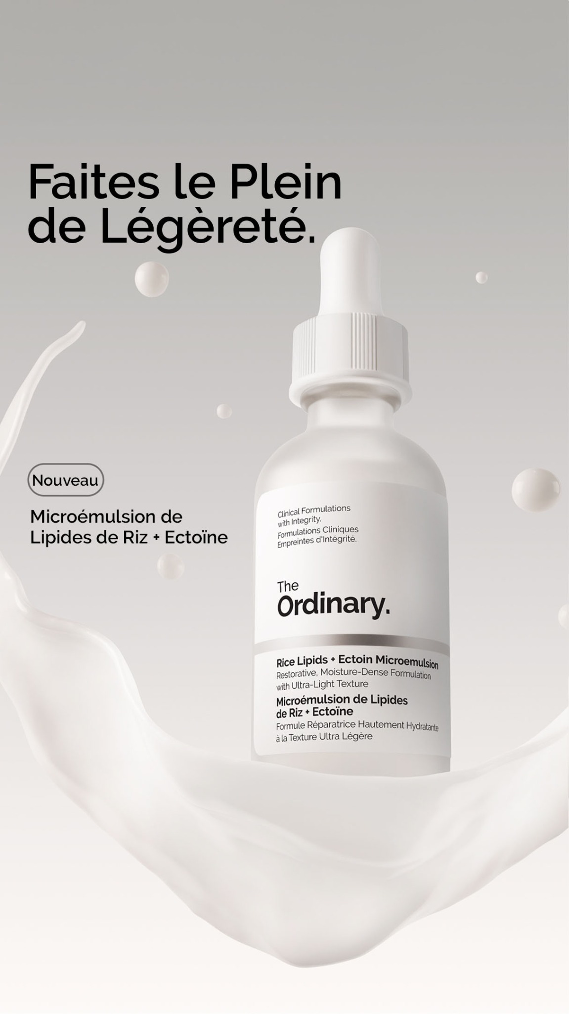 The Ordinary Facebook ad