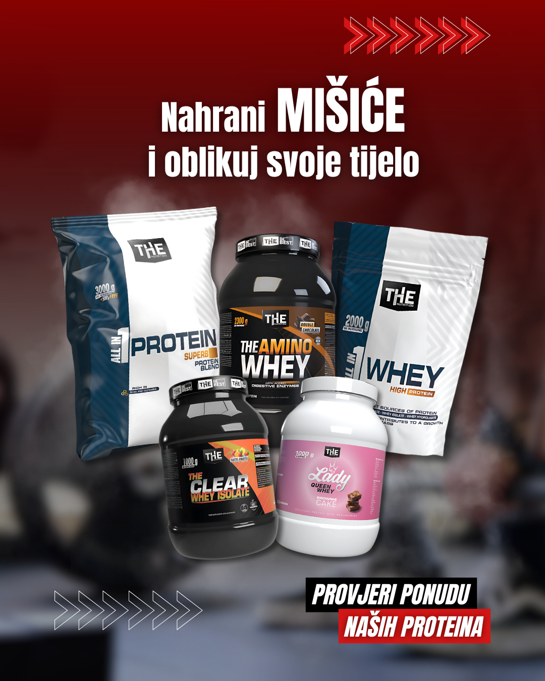 THE-Nutrition Hrvatska Facebook ad from Feb 20, 2025