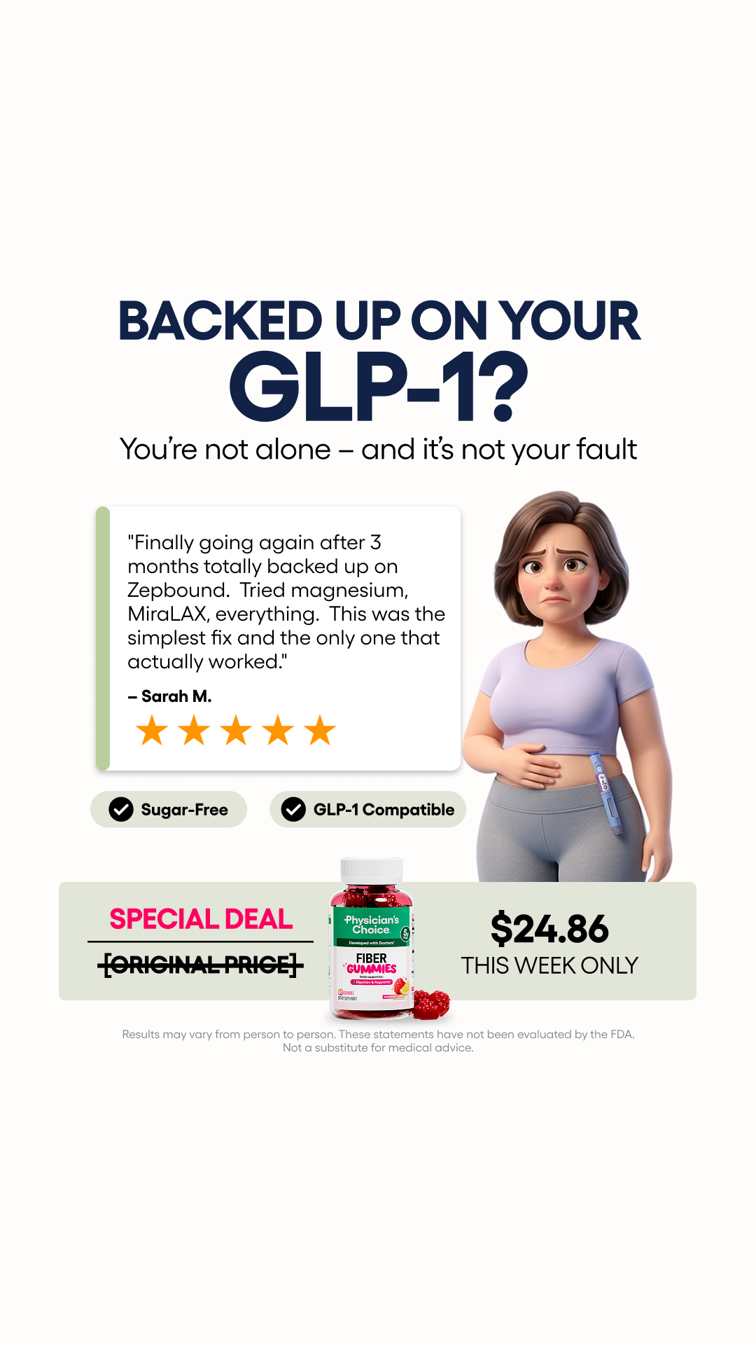 Physician's Choice Facebook ad
