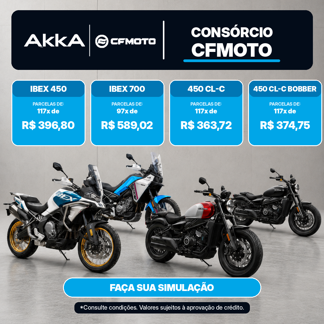 akkacfmoto Facebook ad: Simule agora