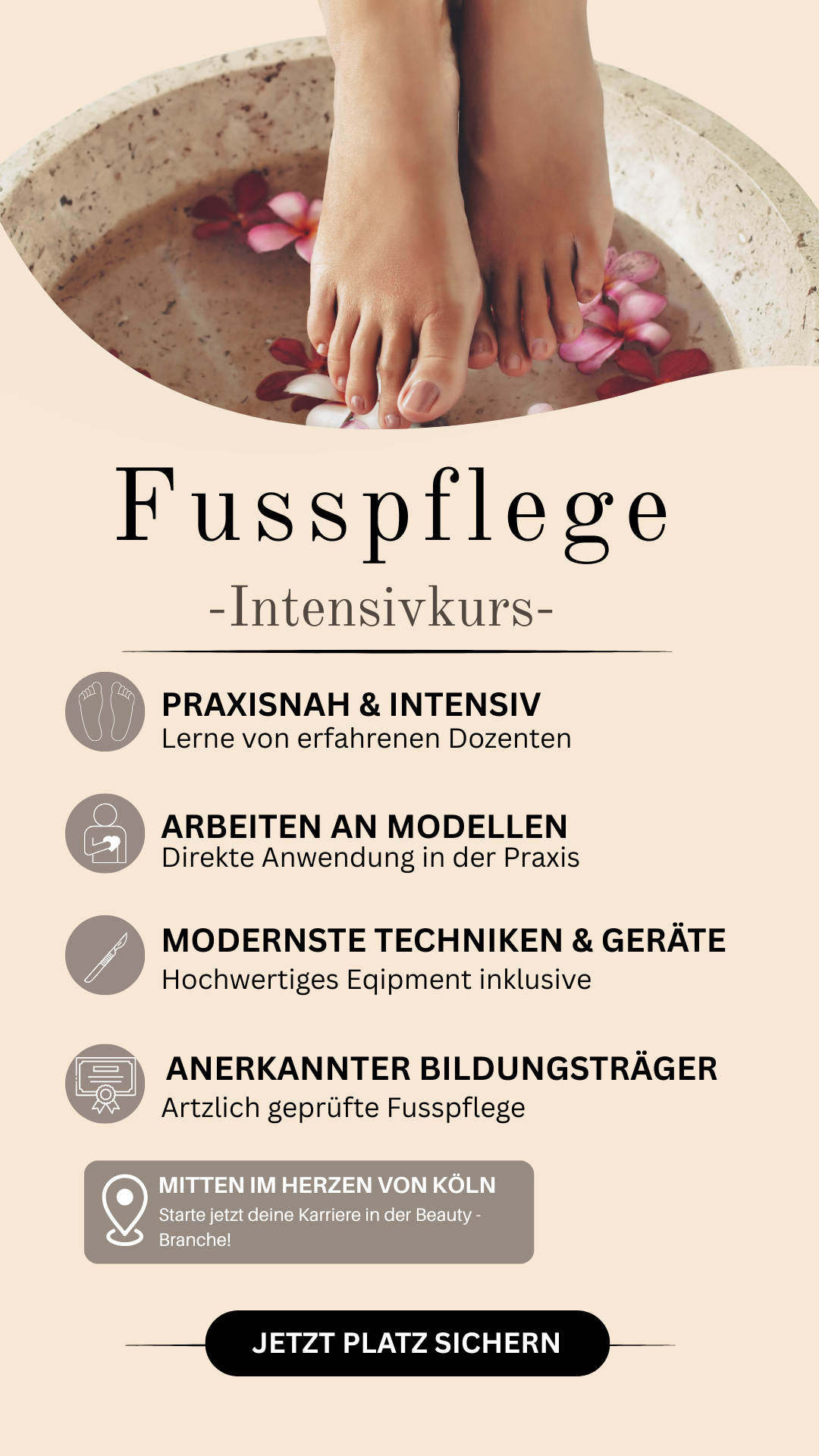J.SIN - Kosmetikschule Facebook ad from Apr 1, 2026