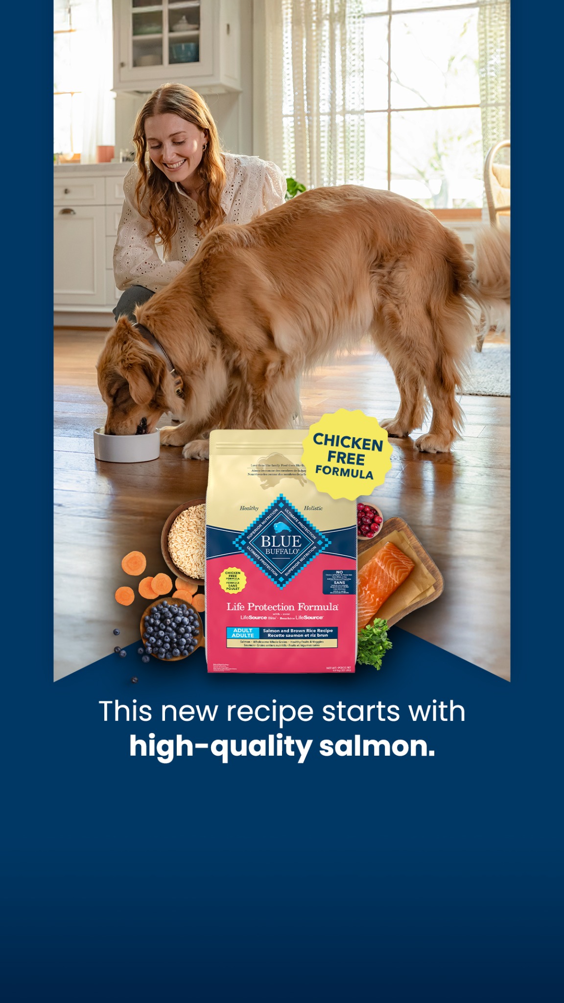 Blue Buffalo Facebook ad