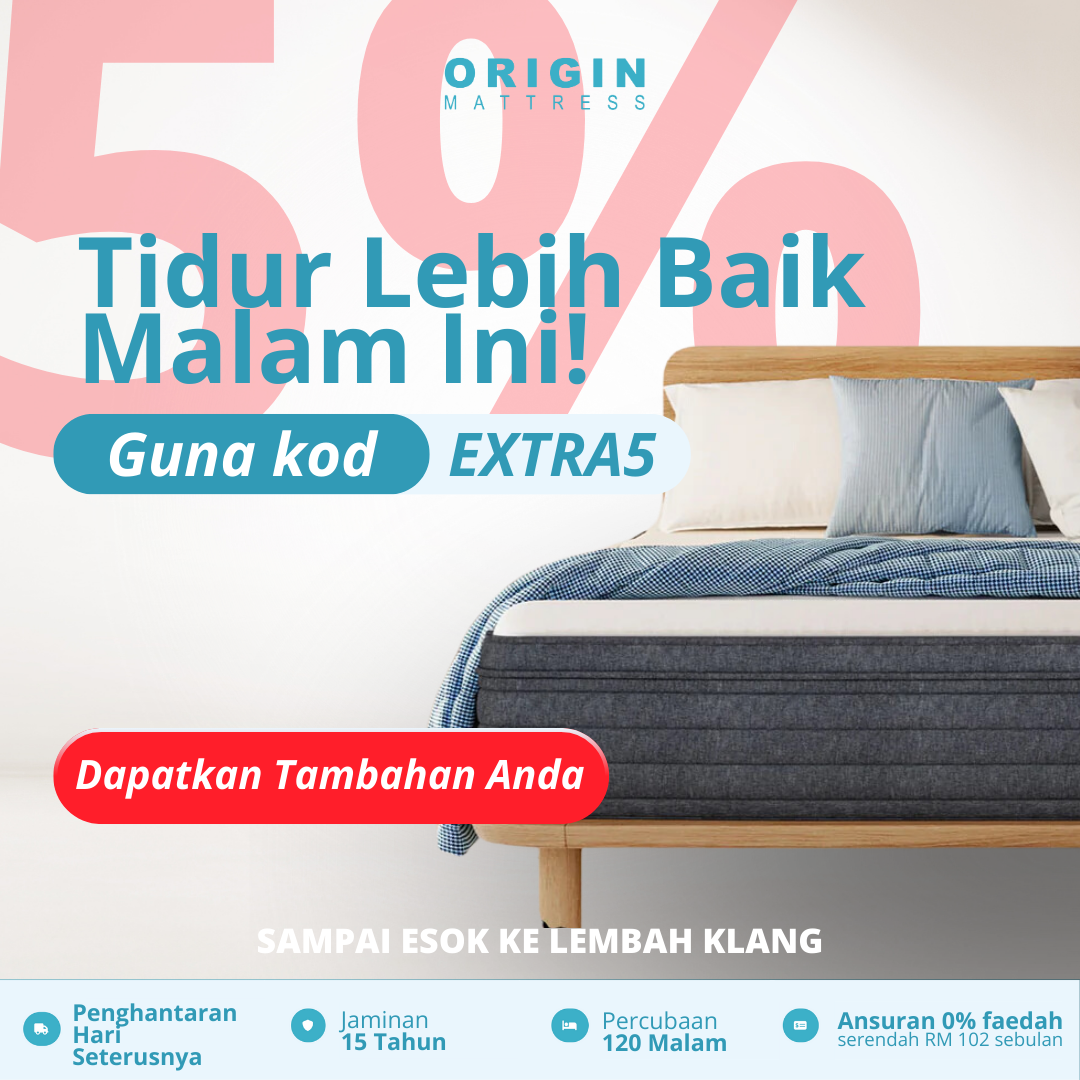 Origin Mattress Malaysia Facebook ad