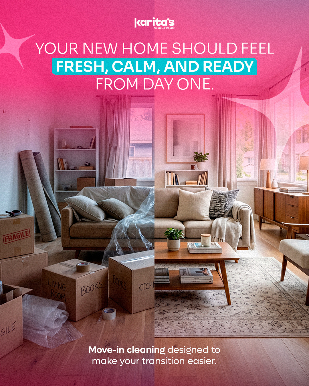 Karita’s Cleaning Service Facebook ad