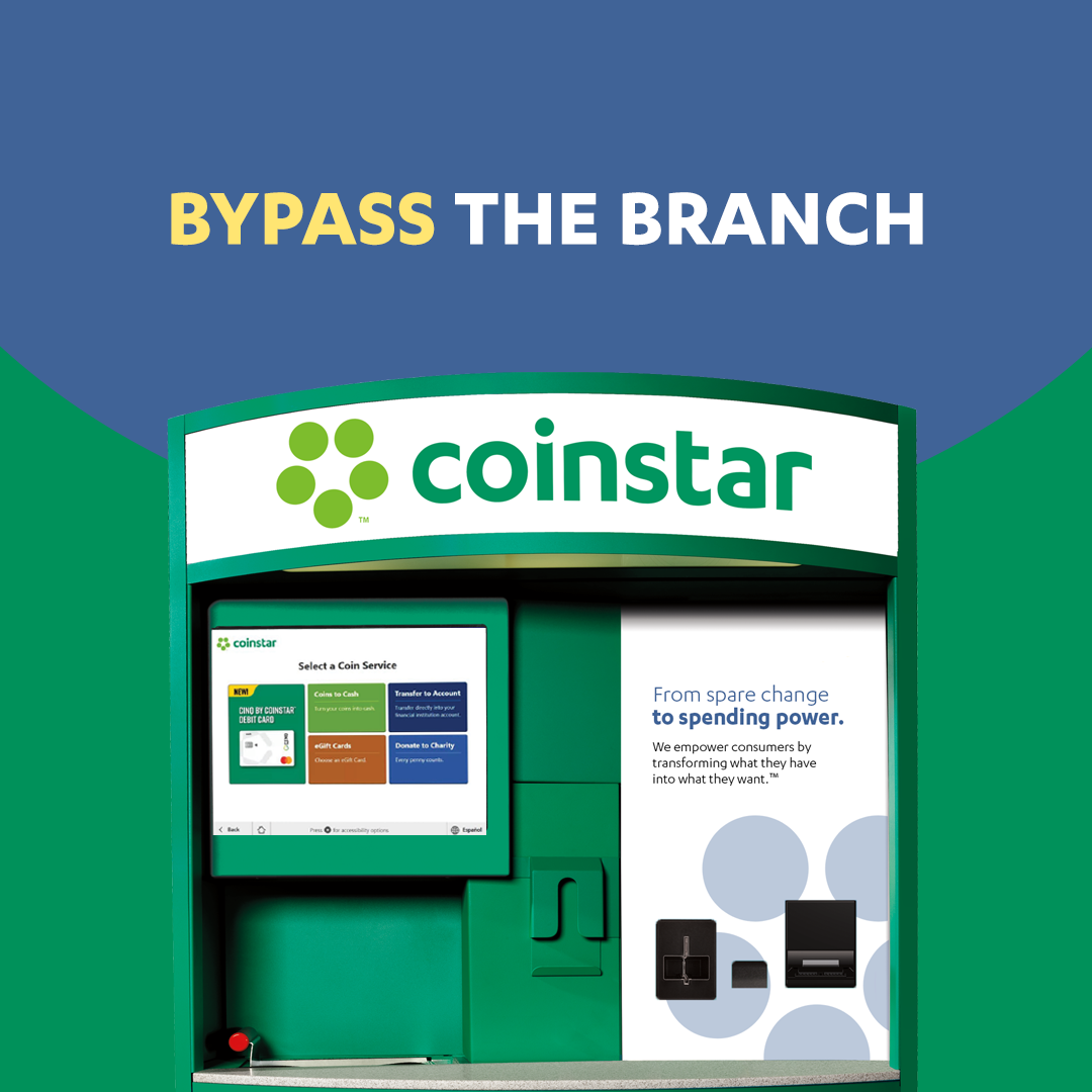 Coinstar Facebook ad