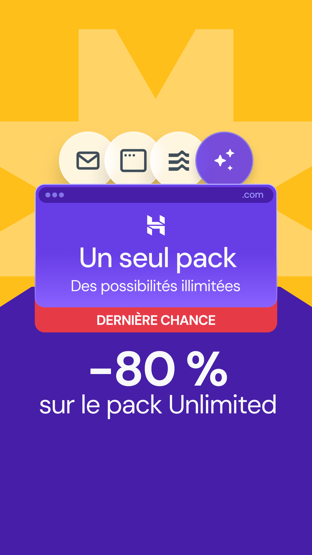 Hostinger Facebook ad: Offres d'été Hostinger