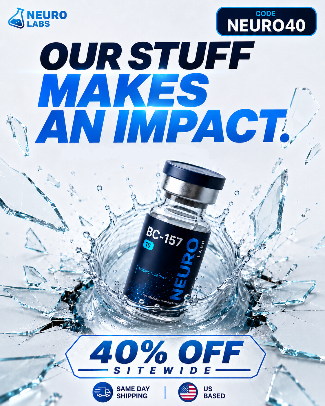 Neuro Labs Facebook ad: NeuroLabs - Proud USA Source
