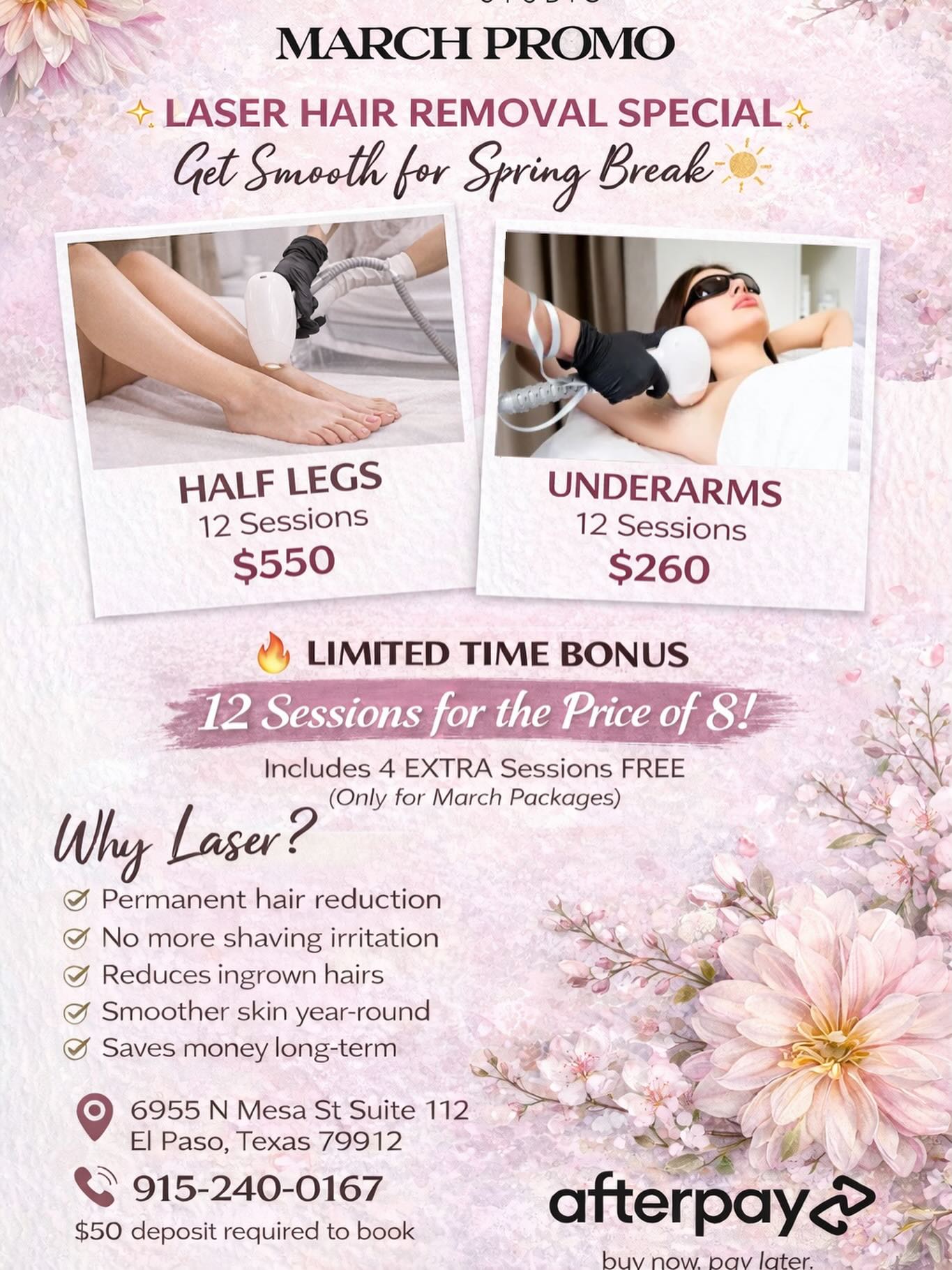 Remake Beauty Studio El Paso Facebook ad