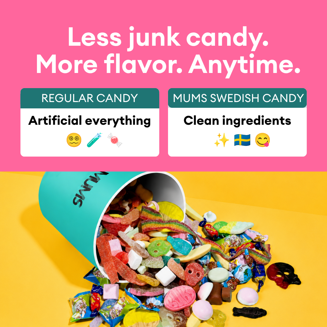 Mums - The Swedish Candy Co. Facebook ad