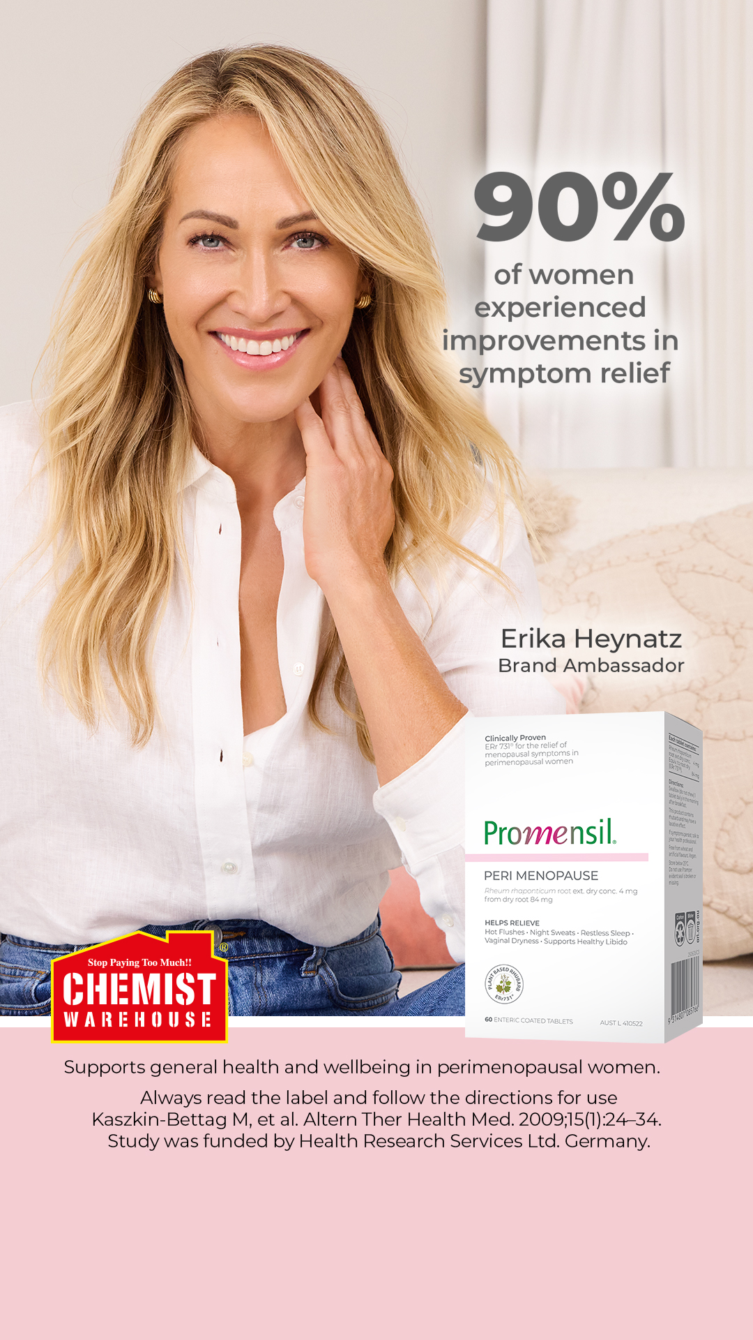 Chemist Warehouse Facebook ad