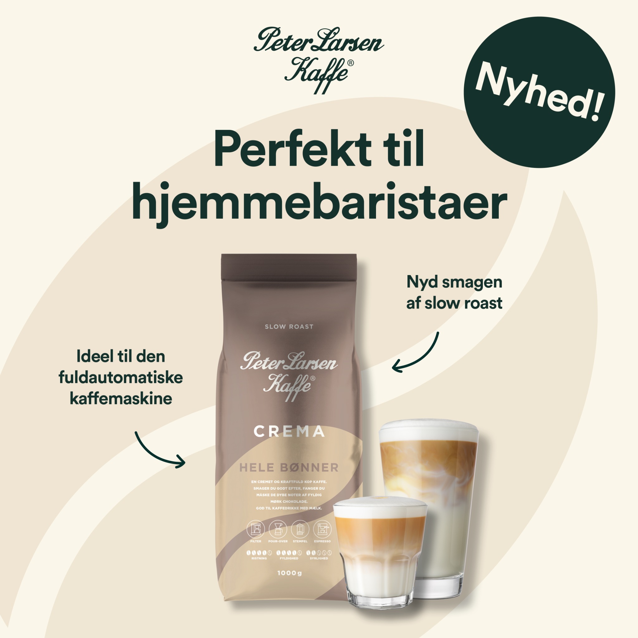 Peter Larsen Kaffe Facebook ad