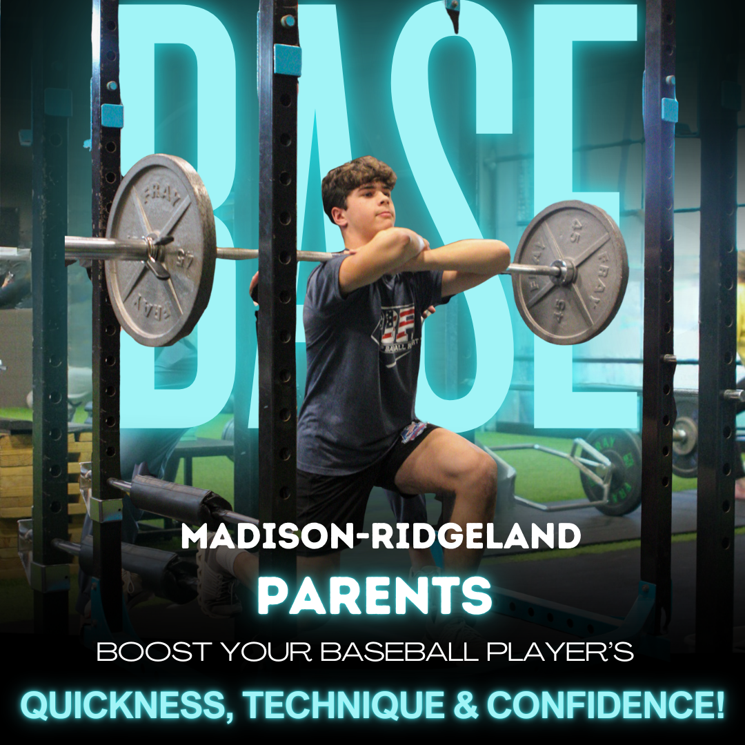BASE Sports Performance Facebook ad: Sports Performance Training (Ages 12-18)!