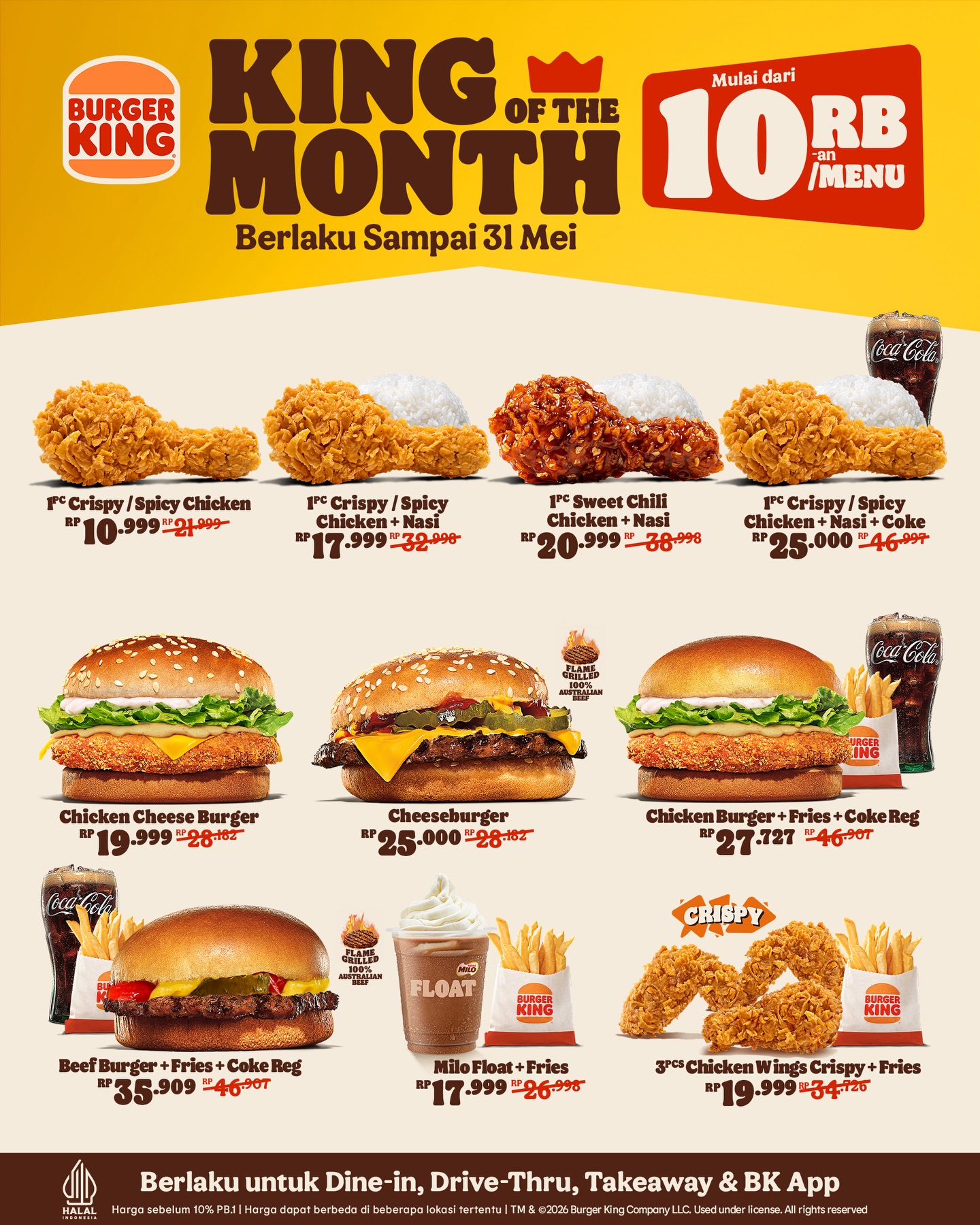 BURGER KING INDONESIA Facebook ad: Details - Burger King