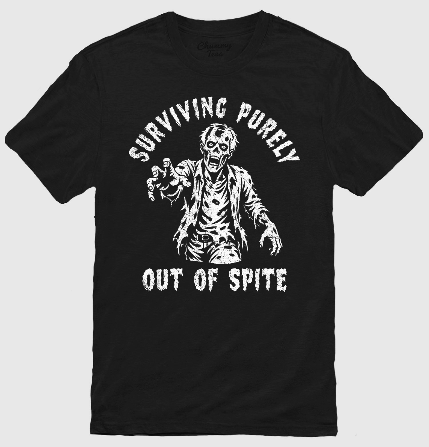 Chummy Tees Facebook ad: Available in All Sizes