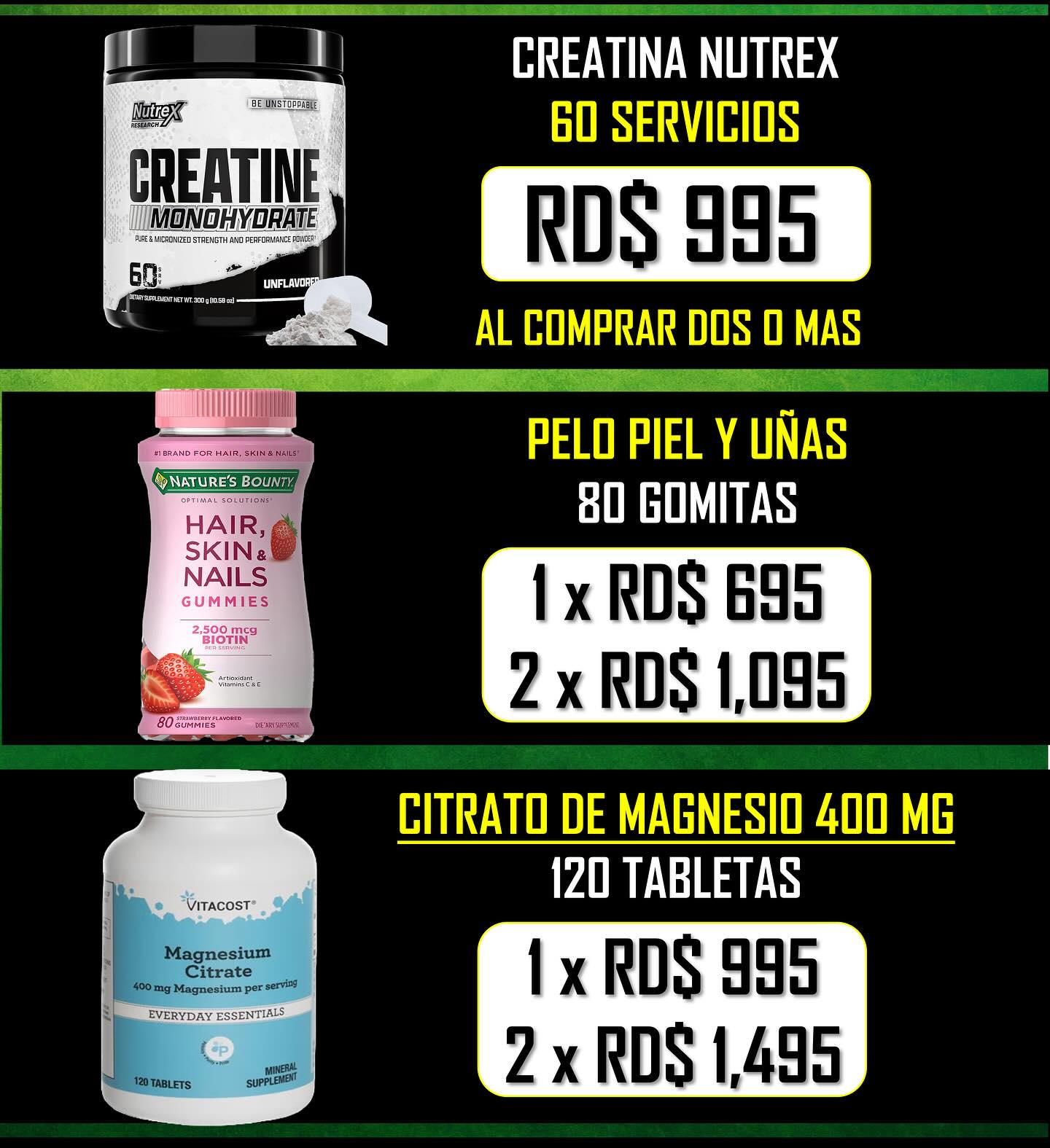 meshysuplementos Facebook ad: SUPER OFERTAS! Compras más y ahorras más!