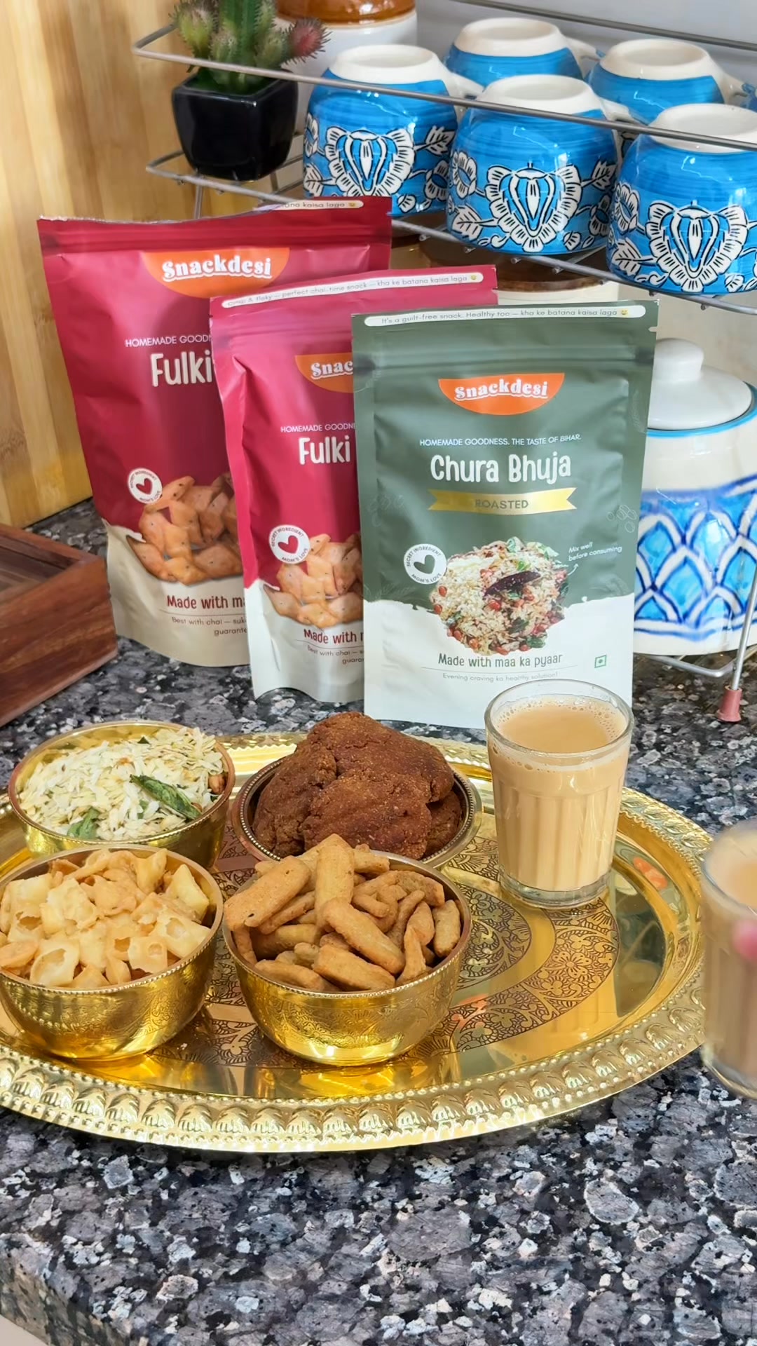 Snackdesi Facebook ad: Authentic Homemade Taste