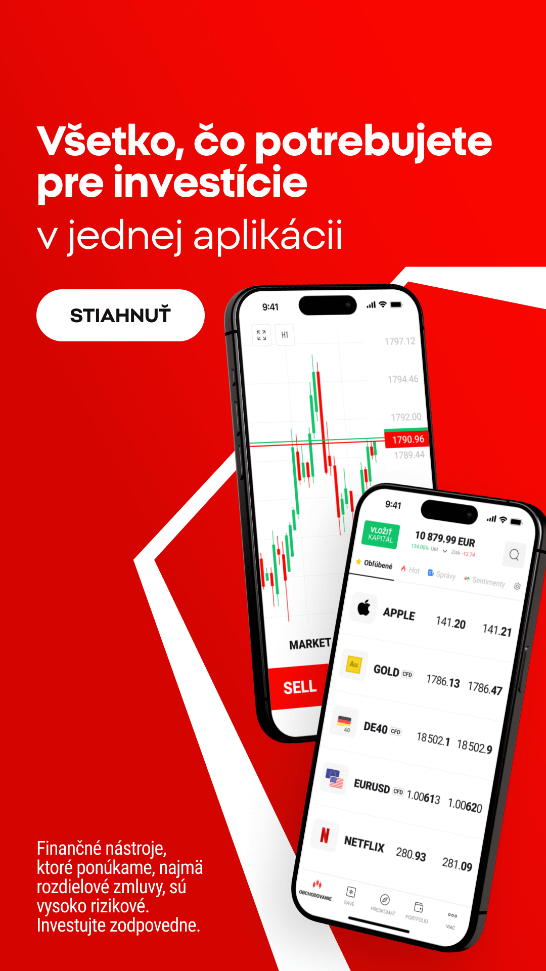 XTB Online Trading Facebook ad