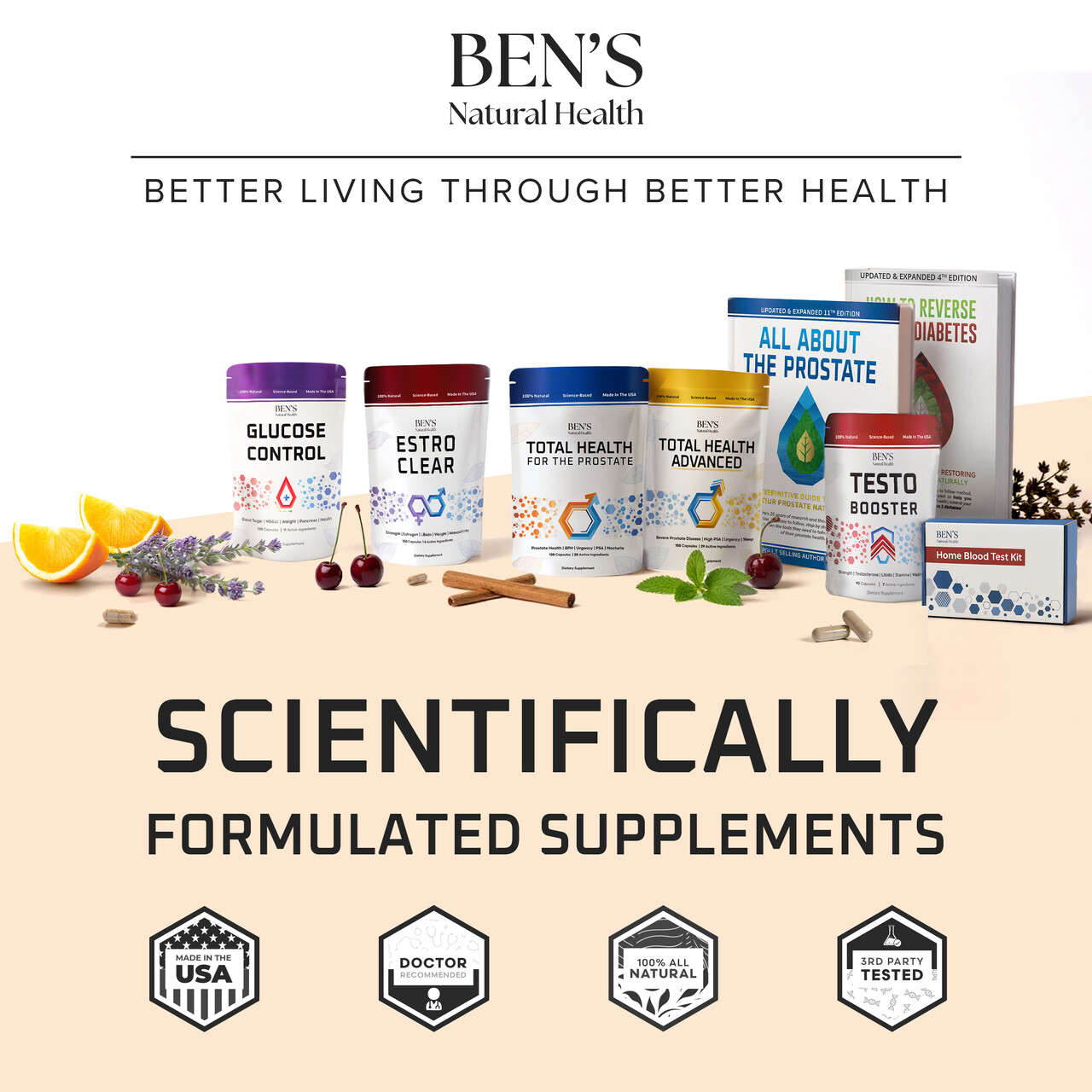 Ben's Natural Health Facebook ad