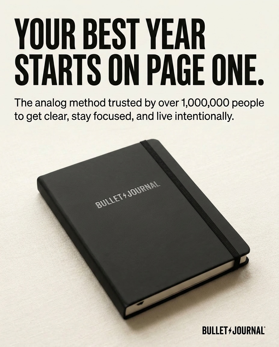 Bullet Journal Facebook ad