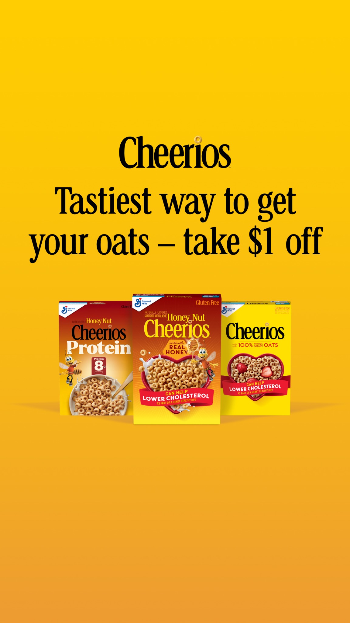 Cheerios Facebook ad