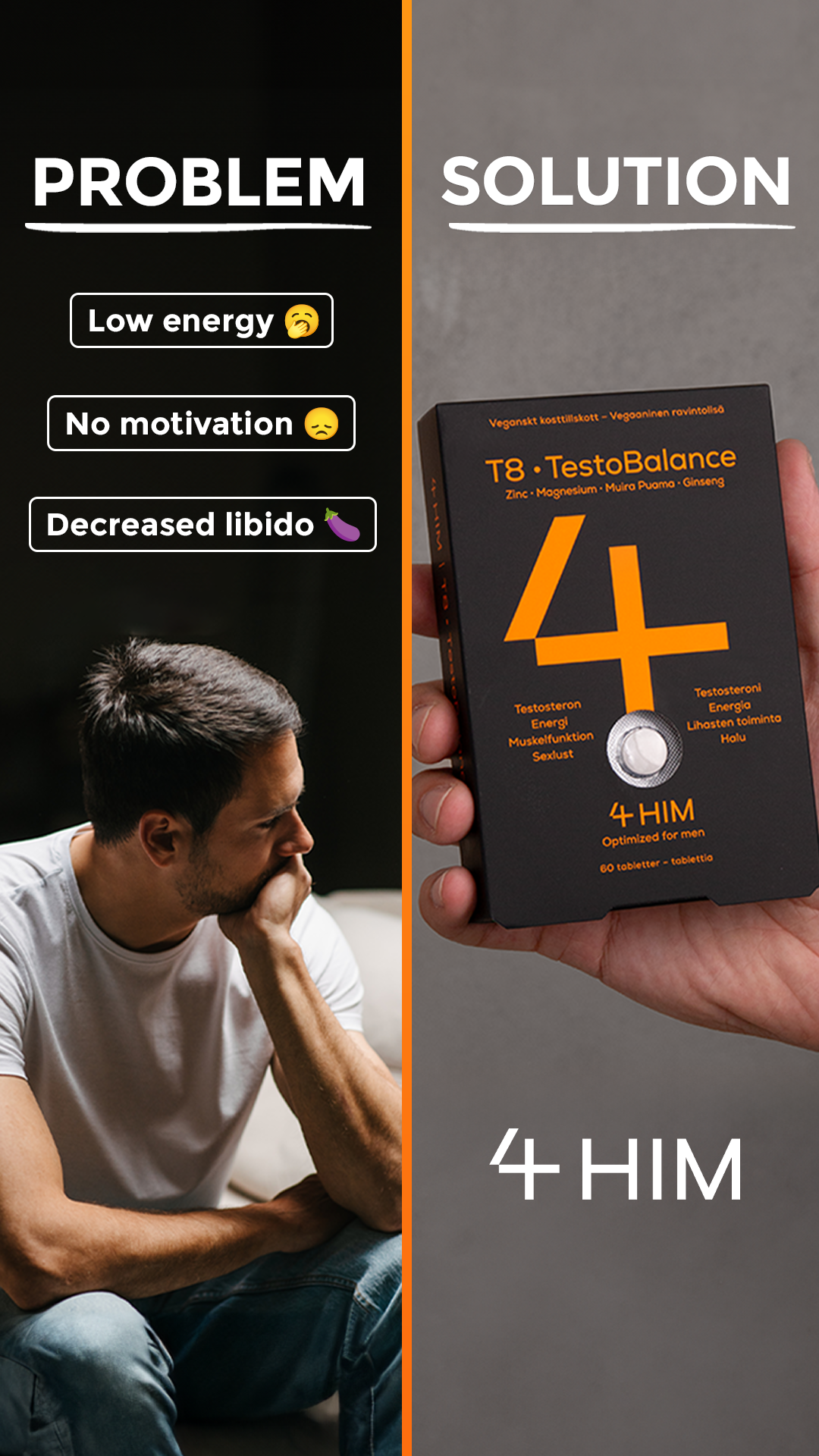 4HIM Facebook ad