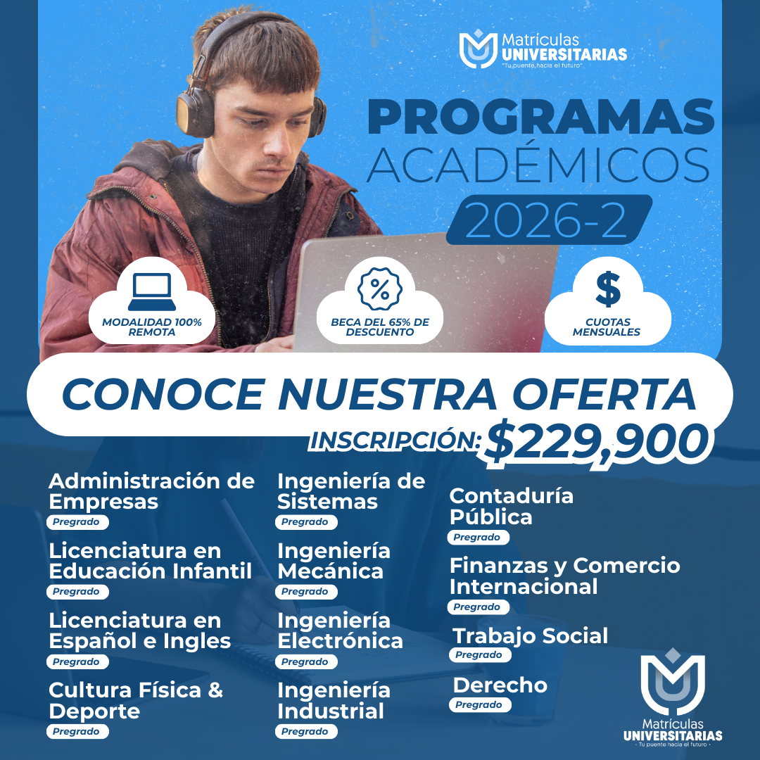 Matrículas Universitarias Facebook ad: PROFESIONALÍZATE Y MEJORA TU PERFIL