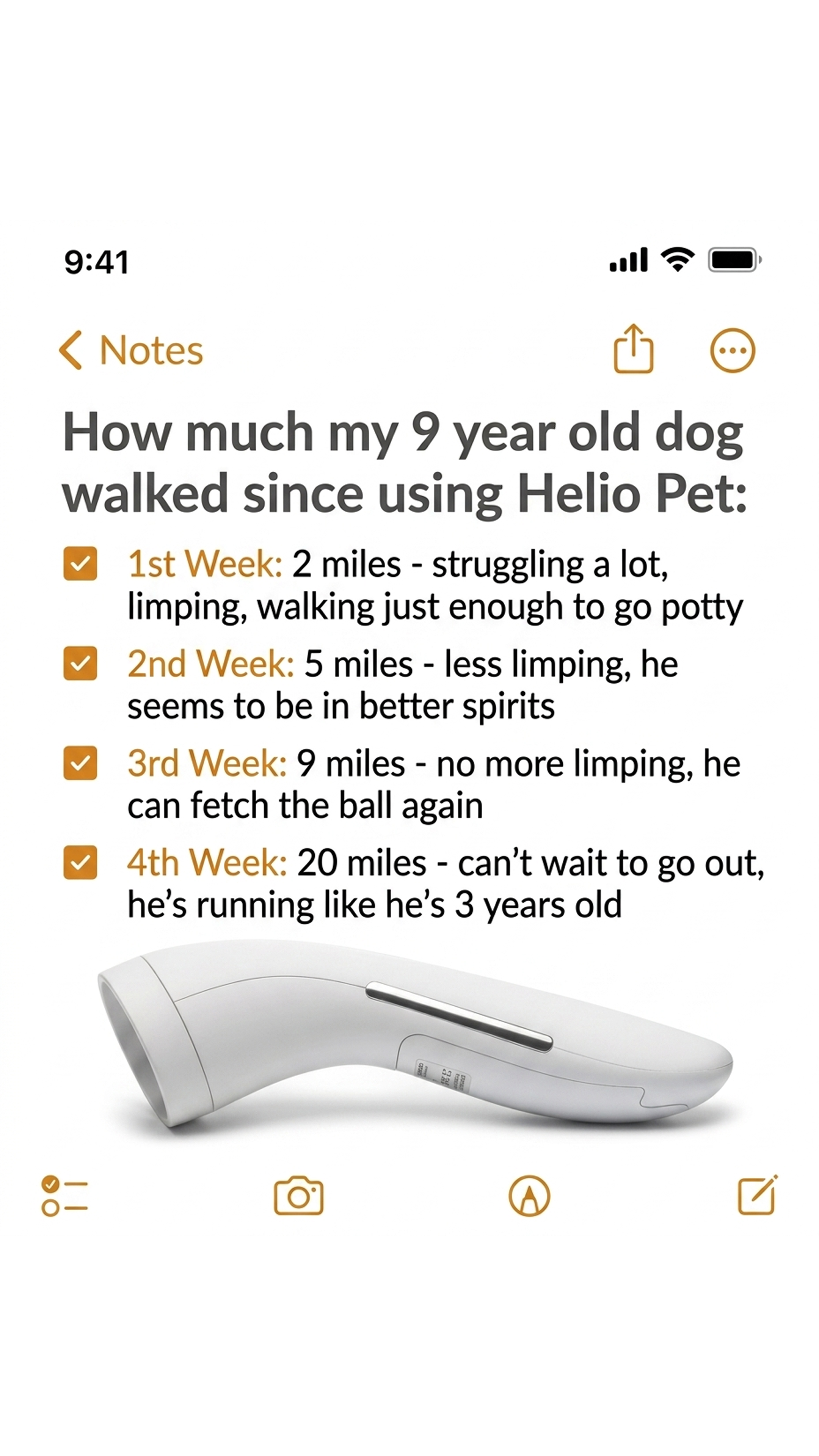 Helio Pet Facebook ad