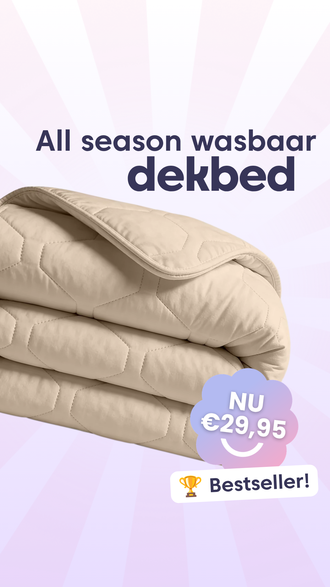 HappyBed Facebook ad