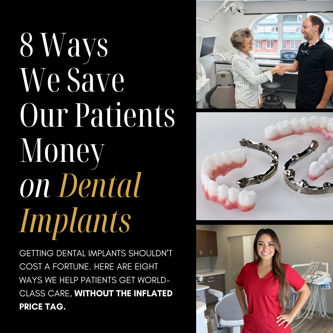 Dental Implants of Long Beach, CA- Karimi Dental Facebook ad: Considering dental implants?