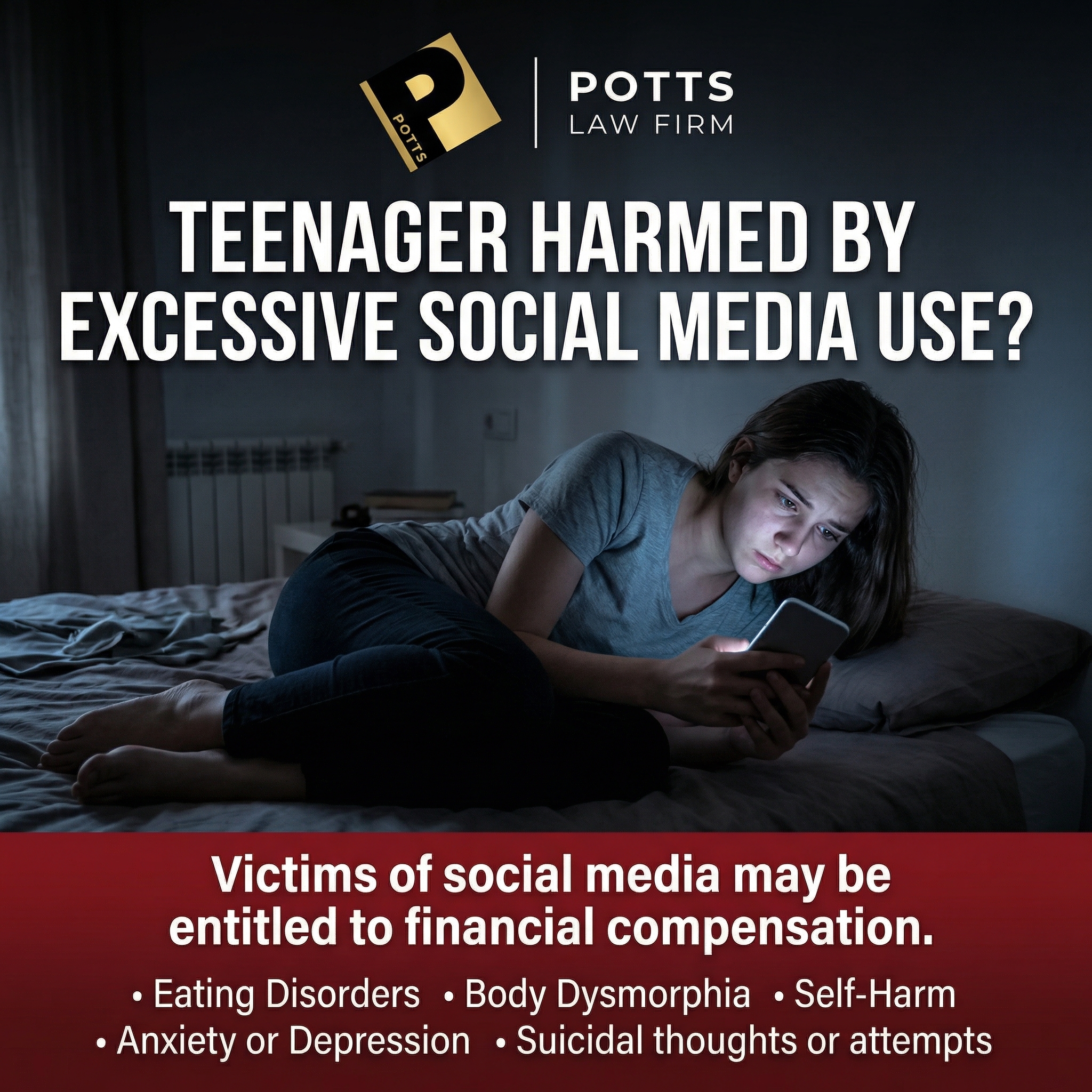 Derek Potts Law Facebook ad