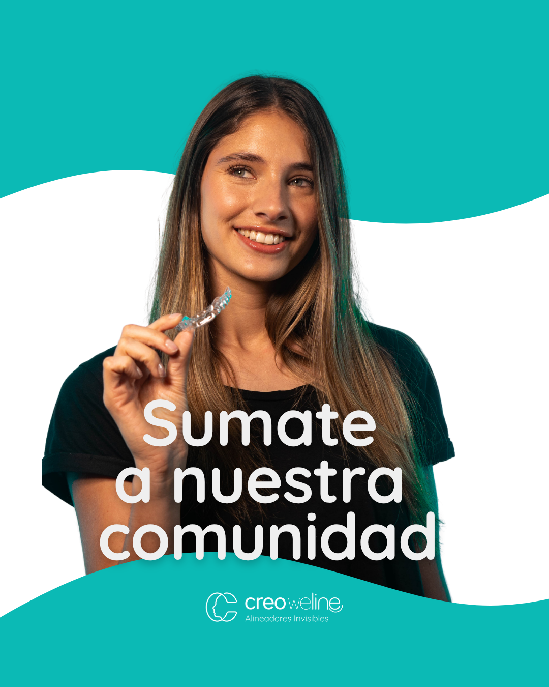 Weline Alineadores Facebook ad: Con la garantía de Fundación Creo, se relanza…