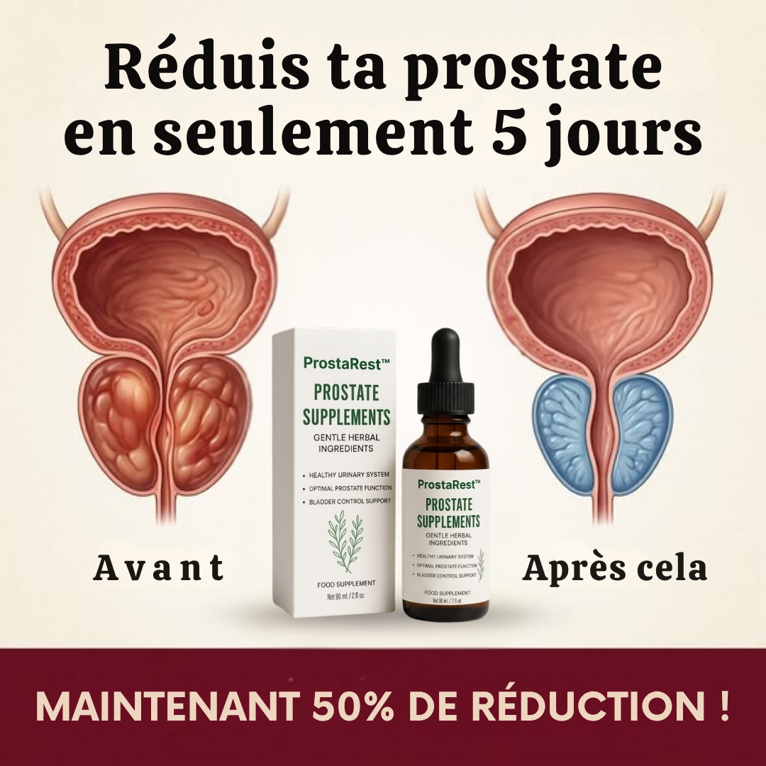 The Health Corner Facebook ad: Moins de passages aux toilettes la nuit