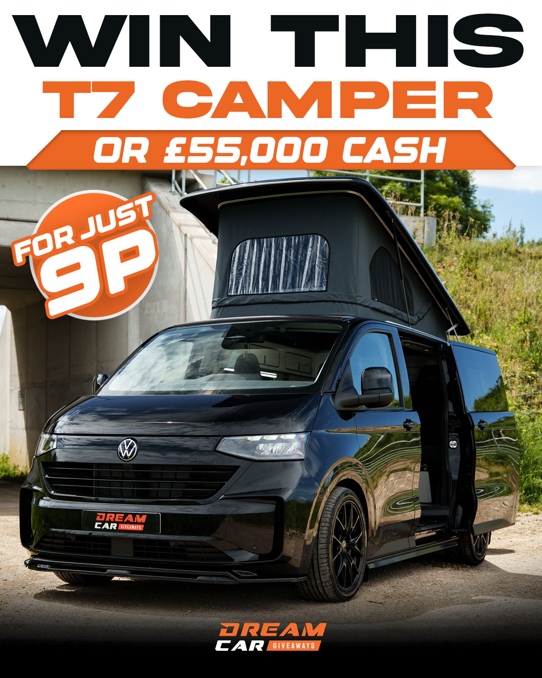 Dream Car Giveaways Facebook ad